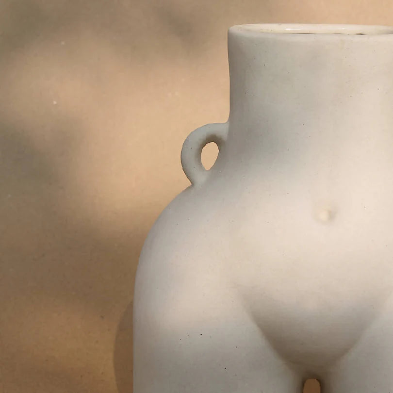 HER – Sculptural Ceramic Vase by Osmos Studio