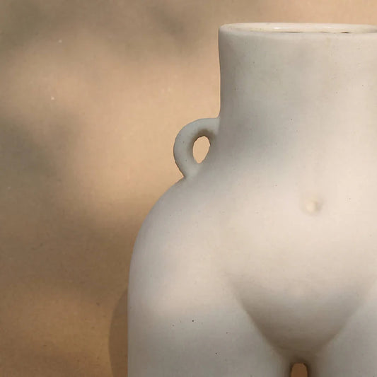HER – Sculptural Ceramic Vase by Osmos Studio