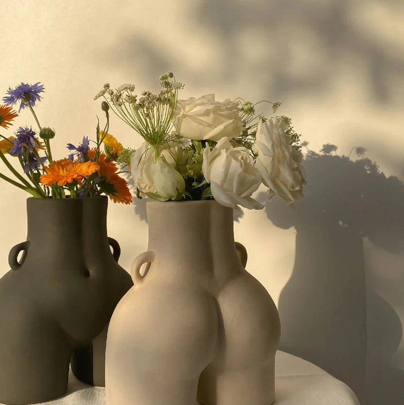 HER – Sculptural Ceramic Vase by Osmos Studio