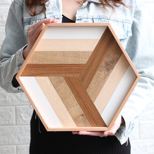 Minimalist Marble-look Vanity Tray – Sleek Organizer for Any Space